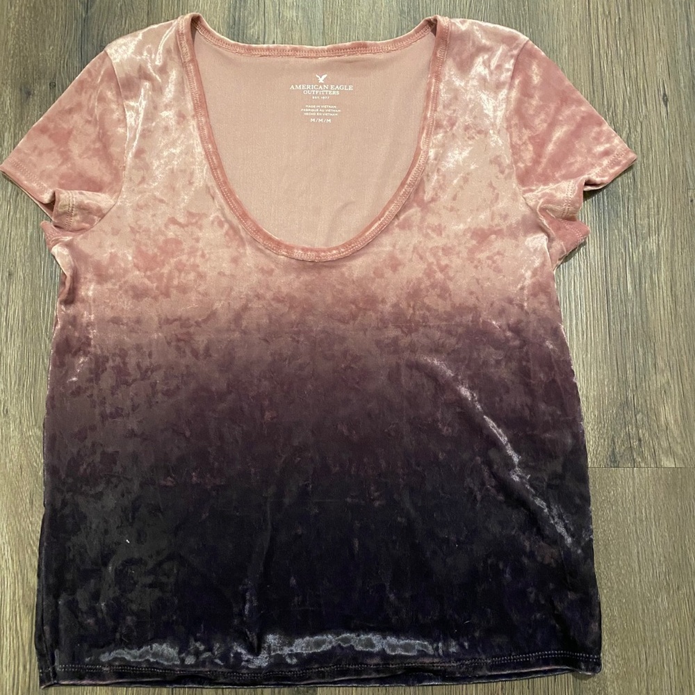 American Eagle Velvet Tee
